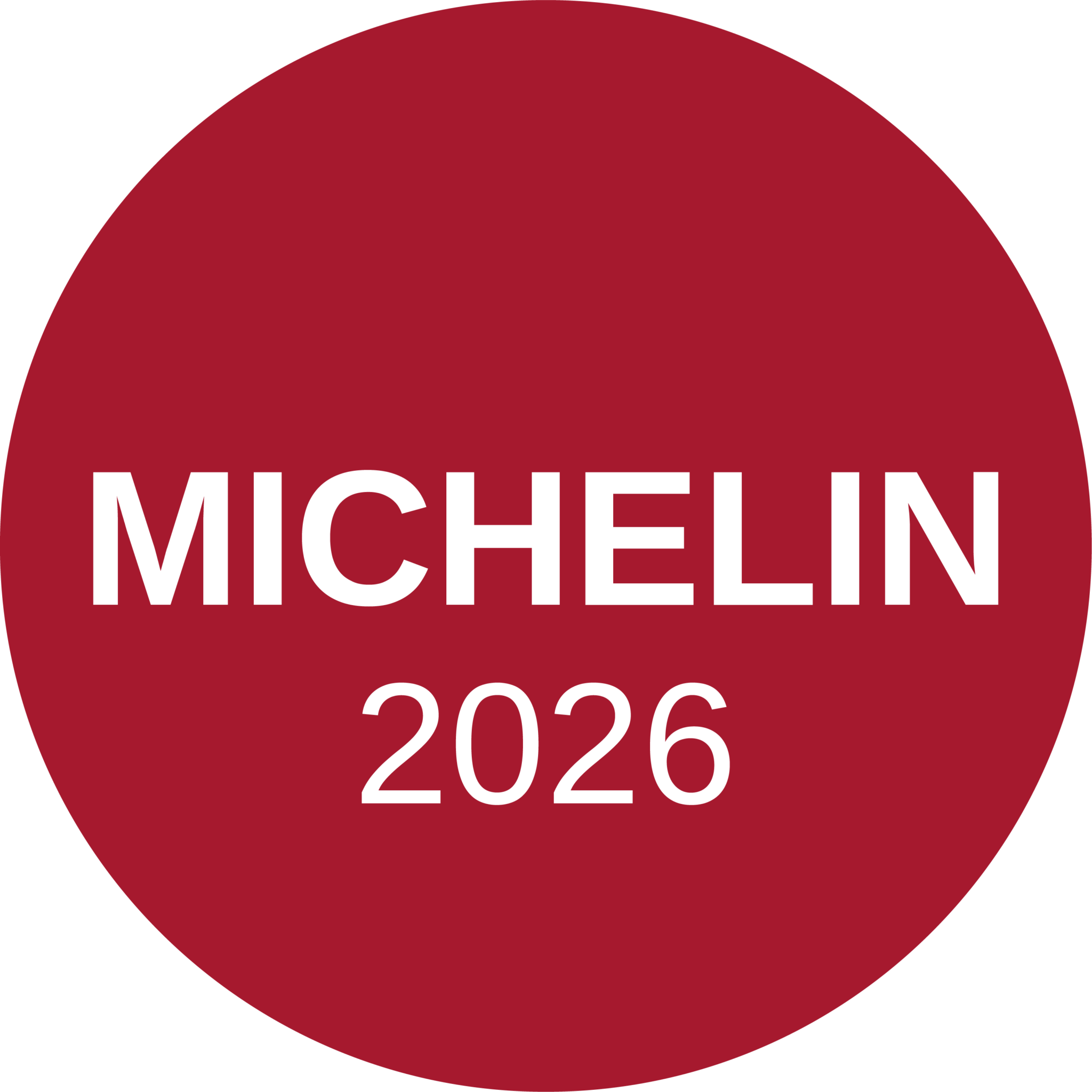 Ristorante selezionato MICHELIN 2026 Rotondo Rosso